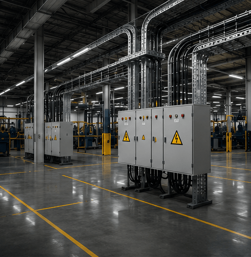 Endüstriyel elektrik tesisatı